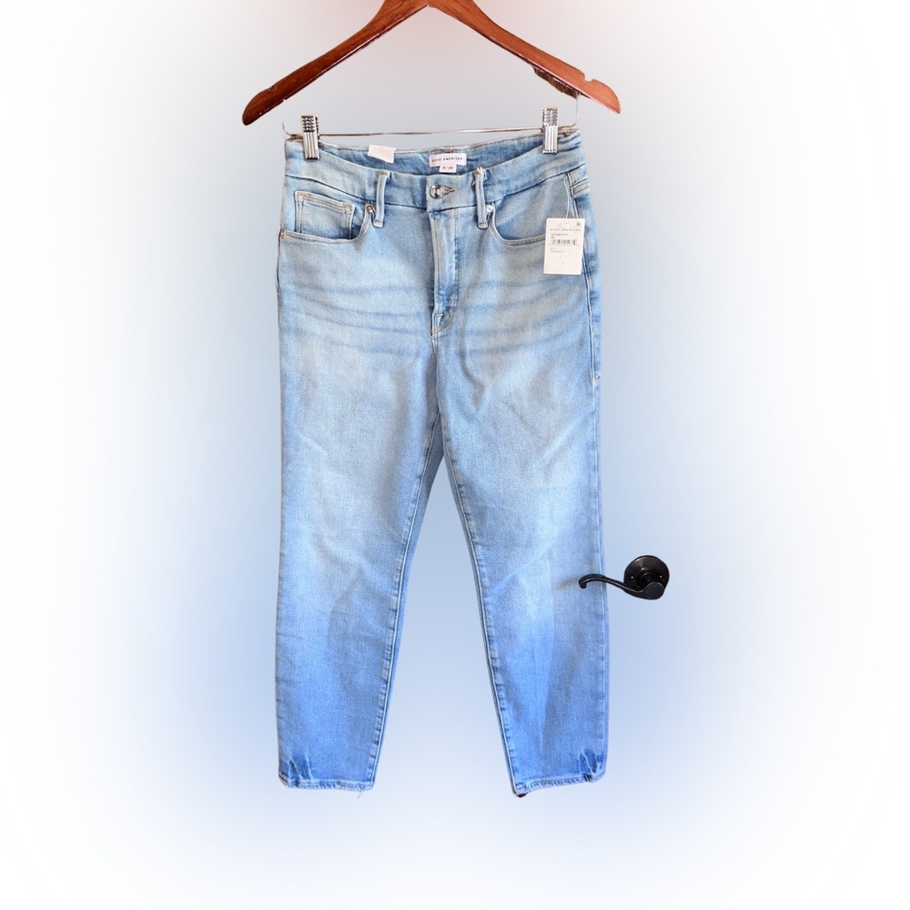 GOOD AMERICAN-Good Legs Cigarette- 8 | Indigo. NWT
